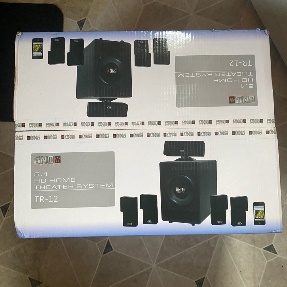 BRAND NEW‼️ HOME STERO SYSTEM TR-12 BNO Acustics